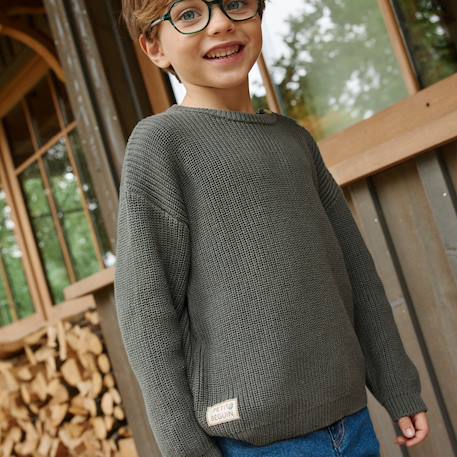 Pull enfant en tricot ubatuba Vert 6 - vertbaudet enfant 