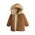 Parka bébé imperméable doublé sherpa avec capuche matis Marron 5 - vertbaudet enfant 