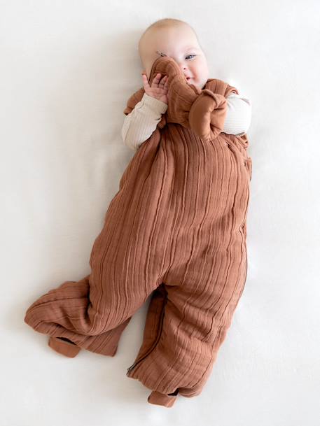 Gigoteuse jambes séparables hiver - tog 2.5 douillet d’hiver Amande+Moka+Rosa 7 - vertbaudet enfant 