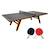 Table de ping pong intérieur deluxe avec 2 raquettes et 3 balles Gris+Kaki 3 - vertbaudet enfant 