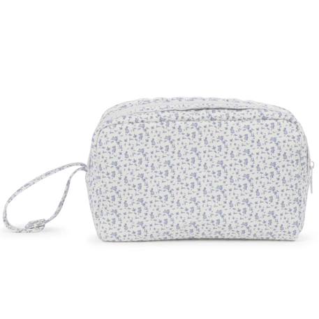 Trousse de toilette bébé en coton maison tender Bleu+Rose 5 - vertbaudet enfant 