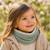 Tour de cou en coton bio Fraise+Honey+Rose+Vert 23 - vertbaudet enfant 