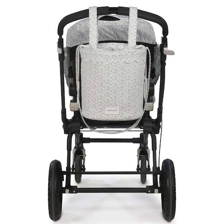Sac à langer organisateur poussette bucket maison tender Bleu+Rose 2 - vertbaudet enfant 