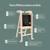 Tour d'apprentissage et tableau montessori bois fsc® Marron - blanc 3 - vertbaudet enfant 