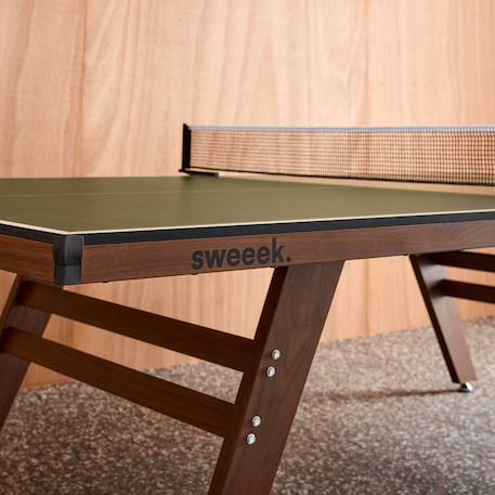 Table de ping pong intérieur deluxe avec 2 raquettes et 3 balles Gris+Kaki 12 - vertbaudet enfant 
