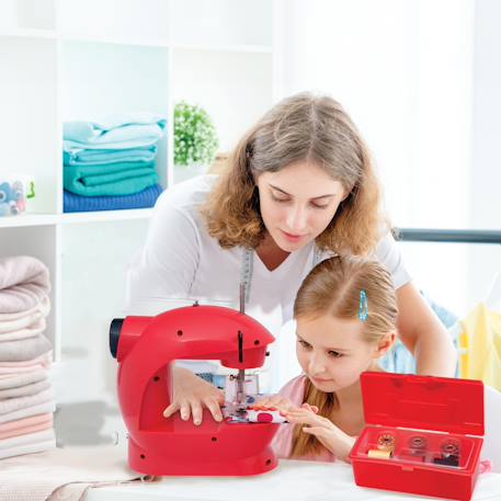 Machine à coudre miraculous avec boite à accessoires Rouge 6 - vertbaudet enfant 