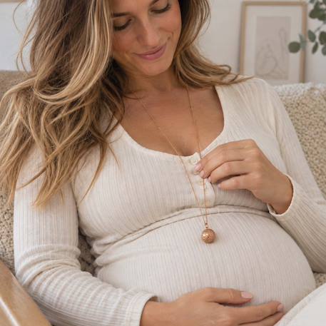 De grossesse pailleté Argent+Or+Rose 9 - vertbaudet enfant 