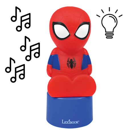 Enceinte veilleuse spiderman Rouge 3 - vertbaudet enfant 