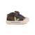 Baskets montantes garçon à scratch Camel+Marron 9 - vertbaudet enfant 