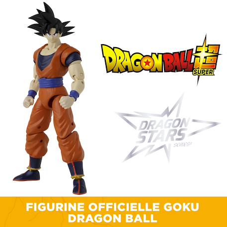 Figurine articulée dragon ball super goku Orange - goku 2 - vertbaudet enfant 