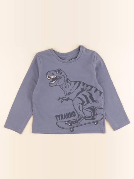 Tee-shirt - 4 ans Bleu 1 - vertbaudet enfant 