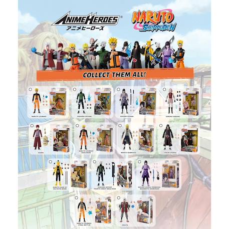 Figurine articulée naruto shippuden kakashi Kakashi 6 - vertbaudet enfant 