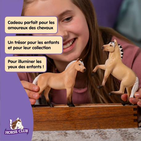 Figurine enfant cheval jument fjord schleich Gris 6 - vertbaudet enfant 