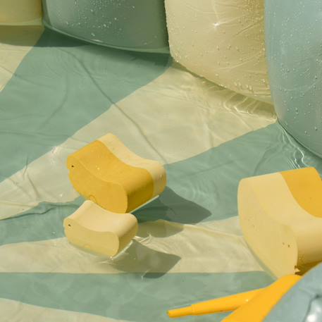 Jeu de motricité en mousse enfant Canetons Jaune 3 - vertbaudet enfant 