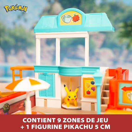Sac à dos univers de jeu enfant pokémon plage Jaune 4 - vertbaudet enfant 