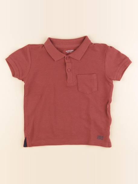Polo - 4 ans Marron 1 - vertbaudet enfant 