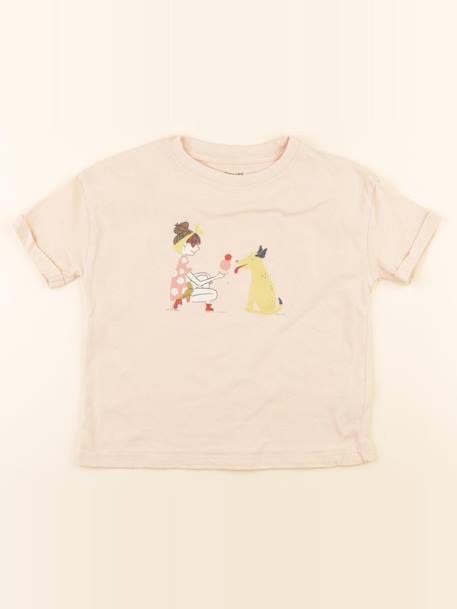 Tee-shirt - 4 ans Orange 1 - vertbaudet enfant 