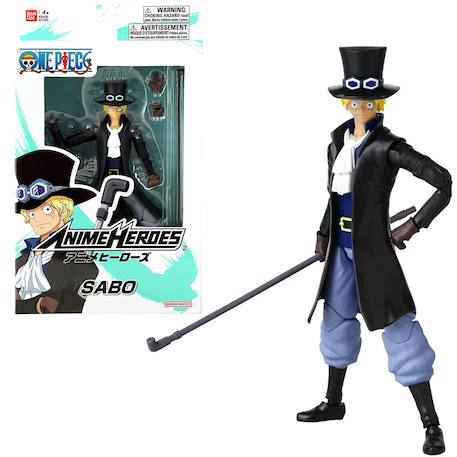 Figurine articulée enfant one piece sabo Noir - sabo 1 - vertbaudet enfant 