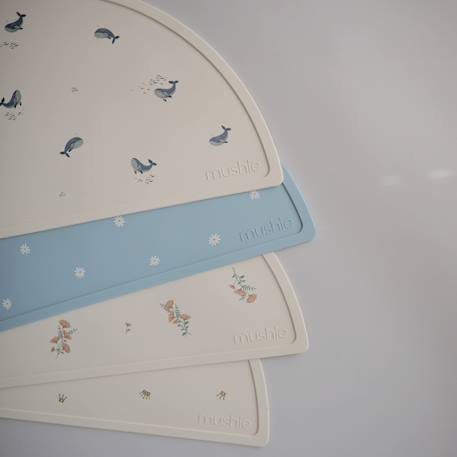 Set de table bébé en silicone antidérapant Beige 5 - vertbaudet enfant 
