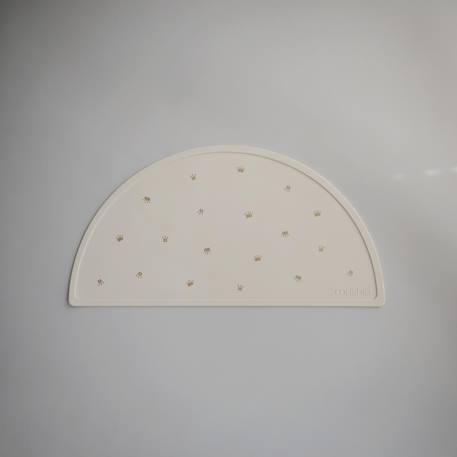 Set de table bébé en silicone antidérapant Beige 2 - vertbaudet enfant 