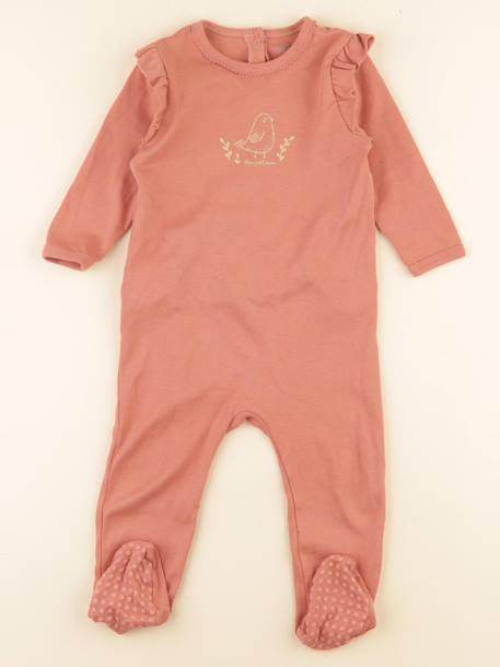 Pyjama coton - 18 mois Orange 1 - vertbaudet enfant 