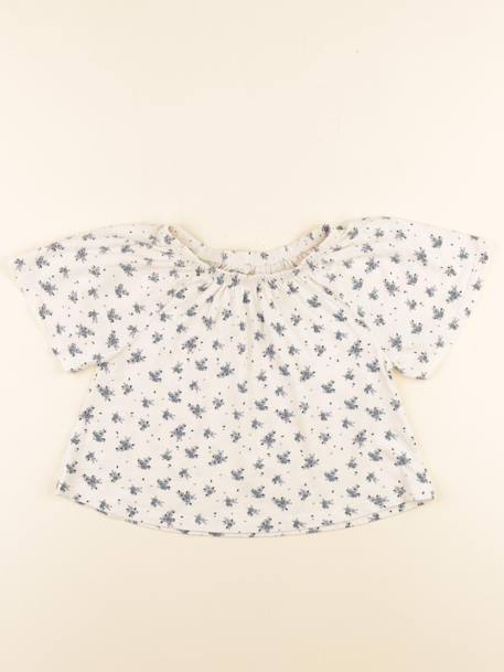 Tee-shirt - 4 ans Beige, bleu 1 - vertbaudet enfant 