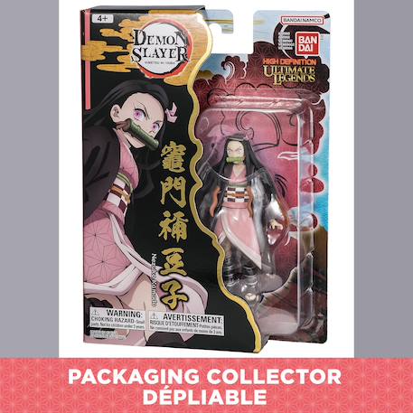 Figurine articulée enfant demon slayer nezuko Rose - nezuko 4 - vertbaudet enfant 