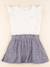 Robe - 5 ans Blanc, bleu 1 - vertbaudet enfant 
