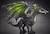 Grande figurine dragon rakor donjons dragons Noir 2 - vertbaudet enfant 