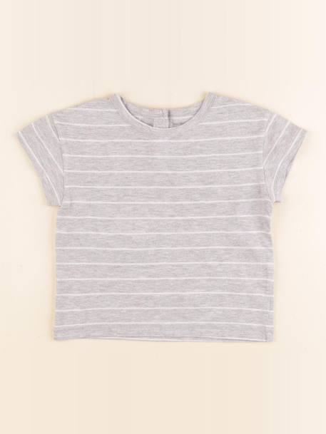 Tee-shirt - 18 mois Gris 1 - vertbaudet enfant 