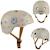 Casque de vélo enfant personnalisable 50-56 cm Beige sand+Blue sky+Green sage+Pink rose 1 - vertbaudet enfant 