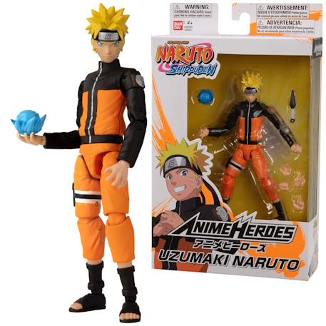 Figurine articulée naruto shippuden naruto Orange - naruto 1 - vertbaudet enfant 