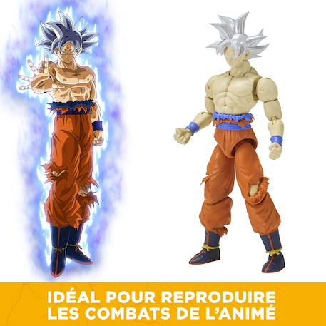 Figurine dragon ball goku ultra instinct Orange - goku ultra instinct 5 - vertbaudet enfant 