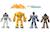 Coffret 4 figurines buzz l'éclair imaginext Bleu 4 - vertbaudet enfant 