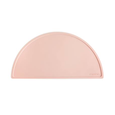 Set de table bébé en silicone antidérapant Rose - blush 1 - vertbaudet enfant 