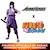 Figurine articulée naruto shippuden sasuke Violet - sasuke rinnegan 3 - vertbaudet enfant 