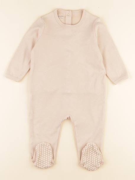 Pyjama coton - 1 an Beige 1 - vertbaudet enfant 