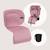 Siège auto pliable nelly i-size 76-150 cm avec isofix et top tether Pink mauve 6 - vertbaudet enfant 