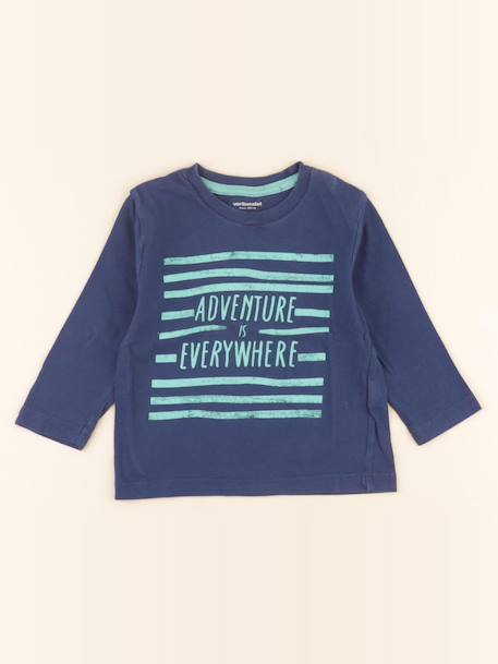 Tee-shirt - 2 ans Bleu 1 - vertbaudet enfant 