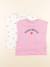 Lot de 2 tee-shirts - 5 ans Rose, rouge 1 - vertbaudet enfant 