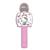 Microphone hello kitty sans fil avec enceinte, une fonction changement de voix, un support t?l?phone r?tractable et option bluetooth MULTICOLORE 1 - vertbaudet enfant 