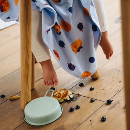 Bavoir boo évolutif 6 mois - 4 ans blueberry pancake Marron 3 - vertbaudet enfant 