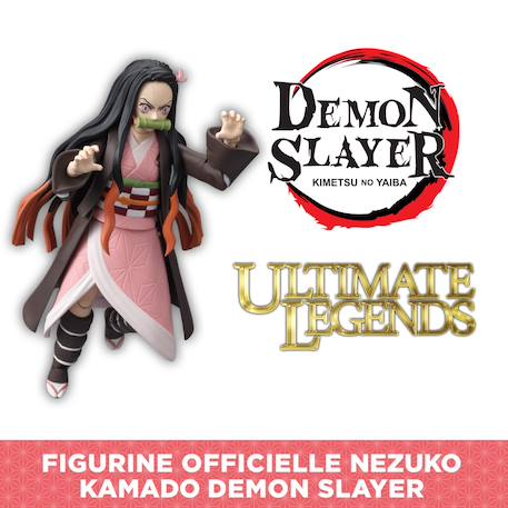 Figurine articulée enfant demon slayer nezuko Rose - nezuko 2 - vertbaudet enfant 
