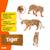 Figurine du tigre du bengale mâle schleich Gris 5 - vertbaudet enfant 
