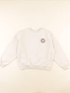 Seconde main-Fille-Pull, gilet, sweat-Sweat imprimé au dos - 8 ans