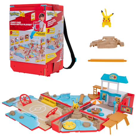 Sac à dos univers de jeu enfant pokémon plage Jaune 1 - vertbaudet enfant 