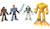 Coffret 4 figurines buzz l'éclair imaginext Bleu 1 - vertbaudet enfant 