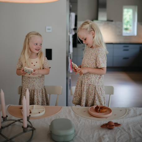 Set de table bébé en silicone antidérapant Rose - blush 4 - vertbaudet enfant 