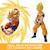 Figurine articulée dragon ball saiyan goku Goku super saiyan 6 - vertbaudet enfant 