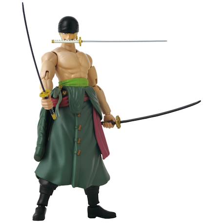 Figurine articulée enfant one piece zoro Vert - zoro 3 épées 2 - vertbaudet enfant 